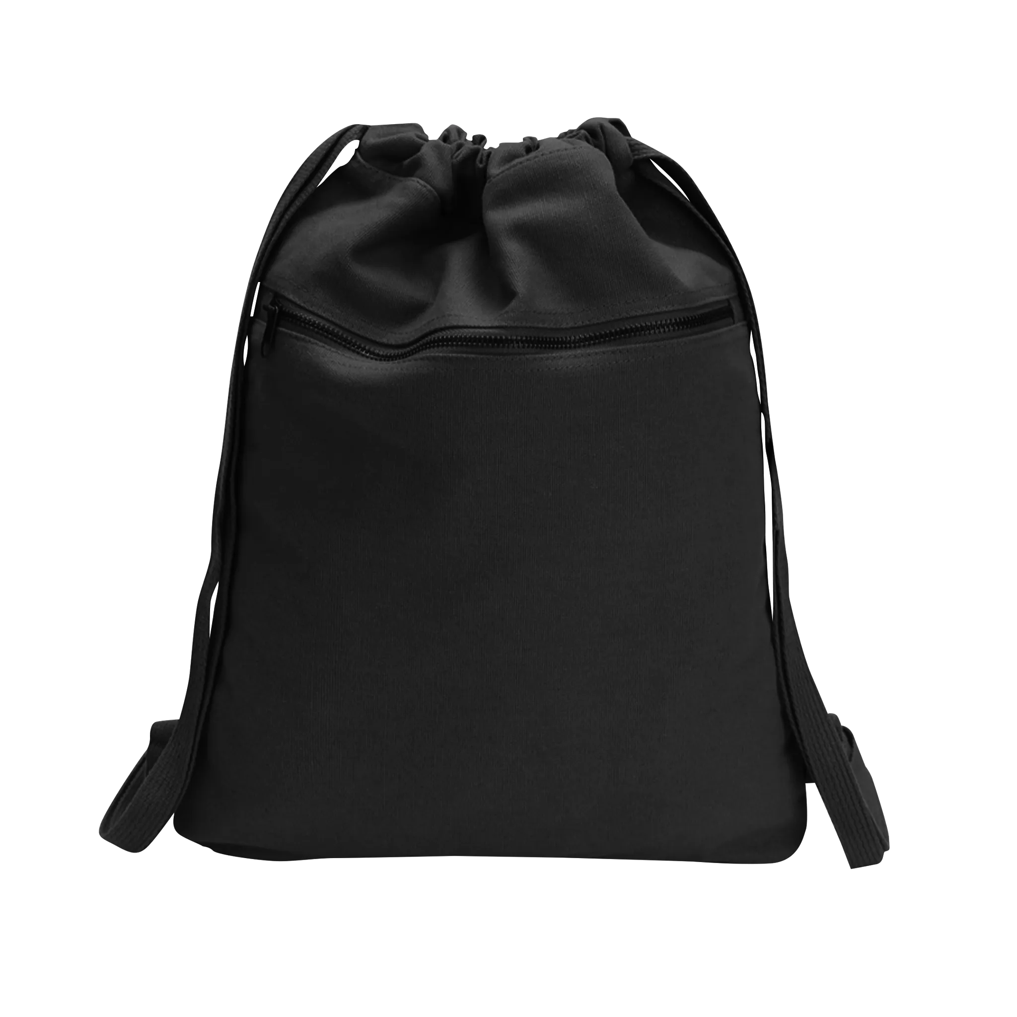Drawstring Bag with Front Pocket (DB05)