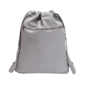 Drawstring Bag with Front Pocket (DB05)