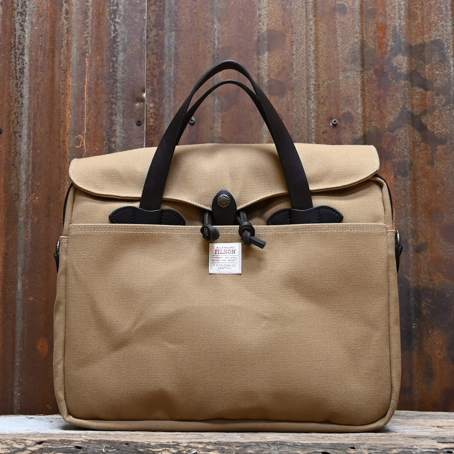 Filson Original Briefcase in Tan