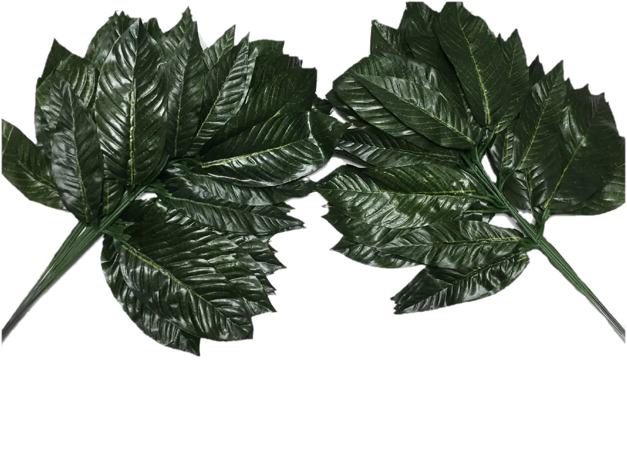 G19615-GRN | LUCKY LEAF STEM | 24 PC BAG