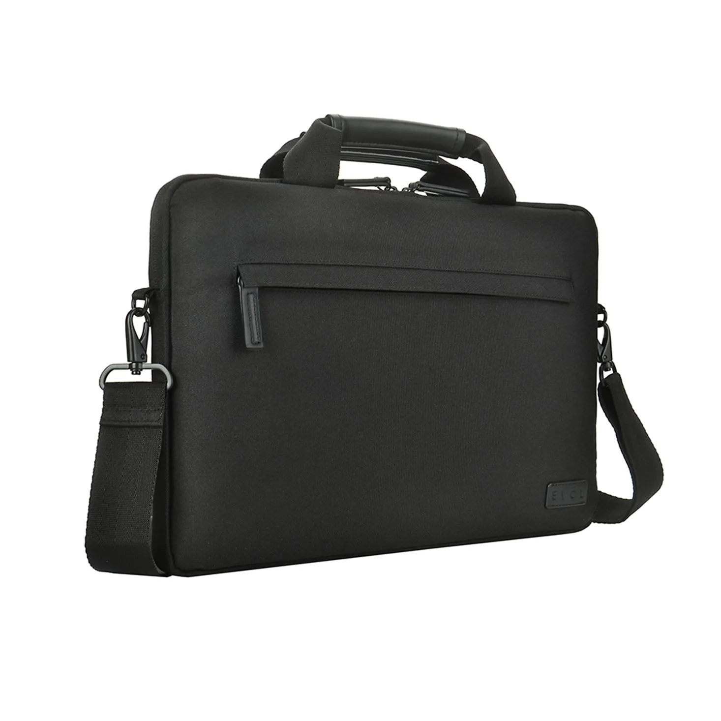 Generation Earth 13.3" Slim Laptop Briefcase (Black)