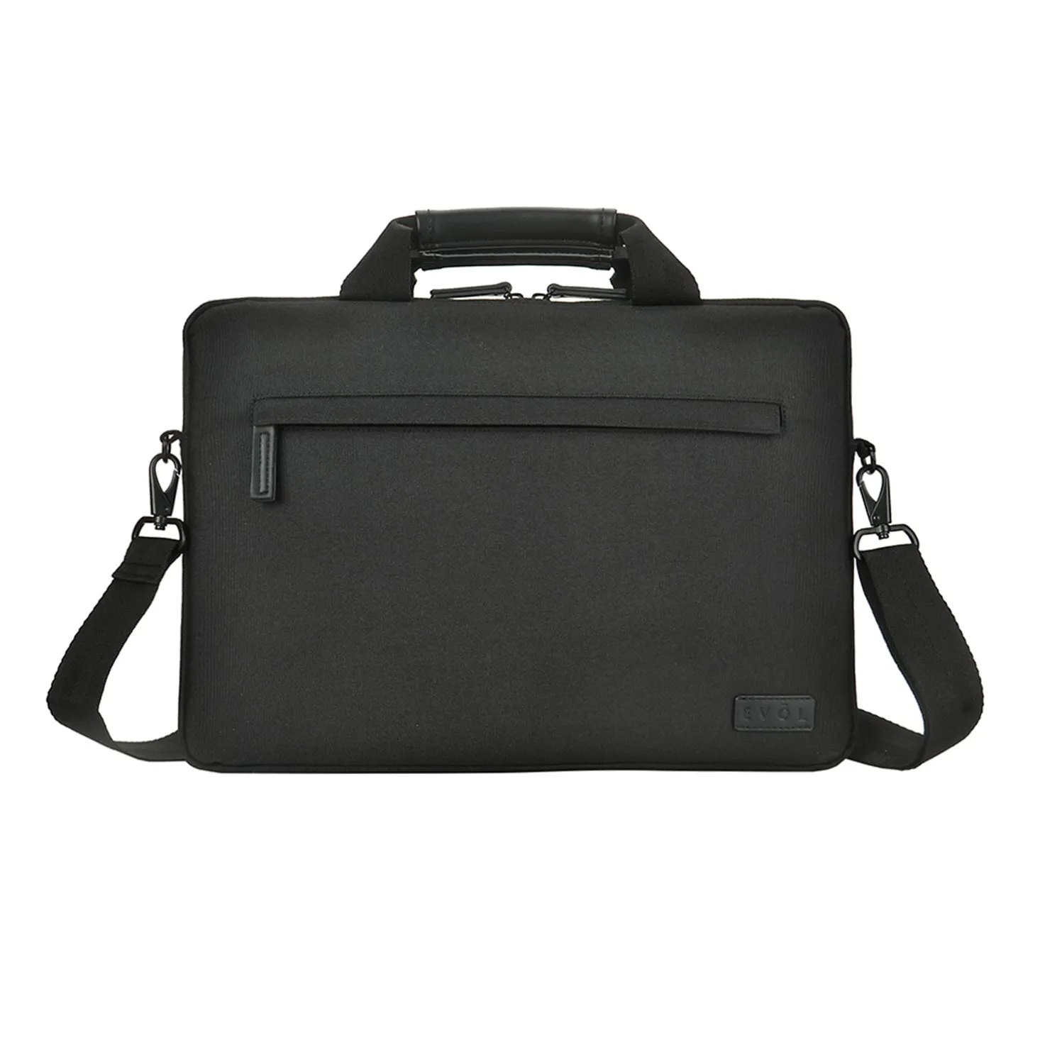 Generation Earth 13.3" Slim Laptop Briefcase (Black)