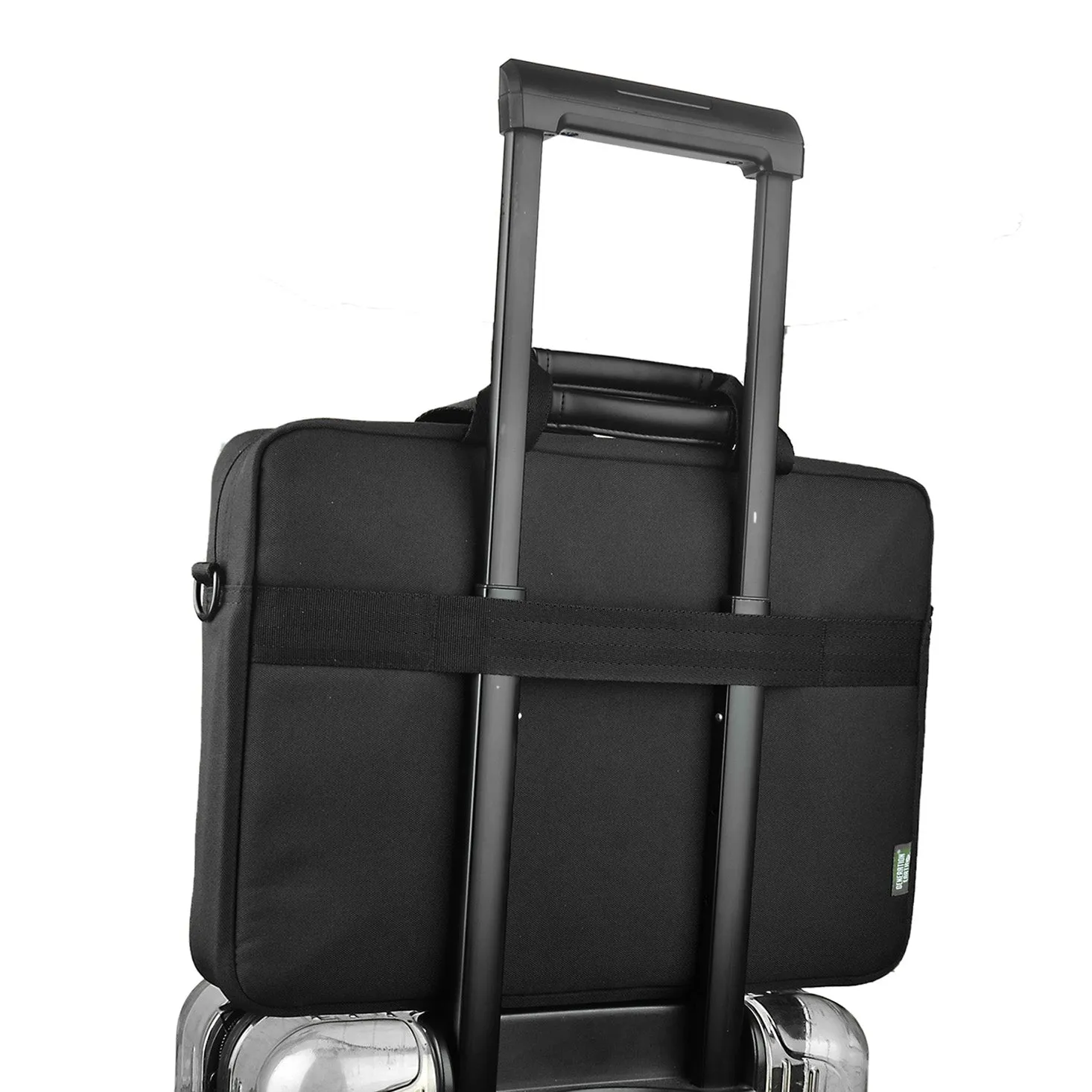 Generation Earth 15.6" Laptop Briefcase (Black)