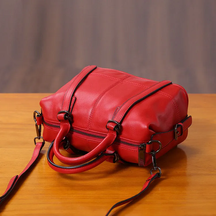 Genuine Leather Ladies Handbags Crossbody Bags Purse for Women