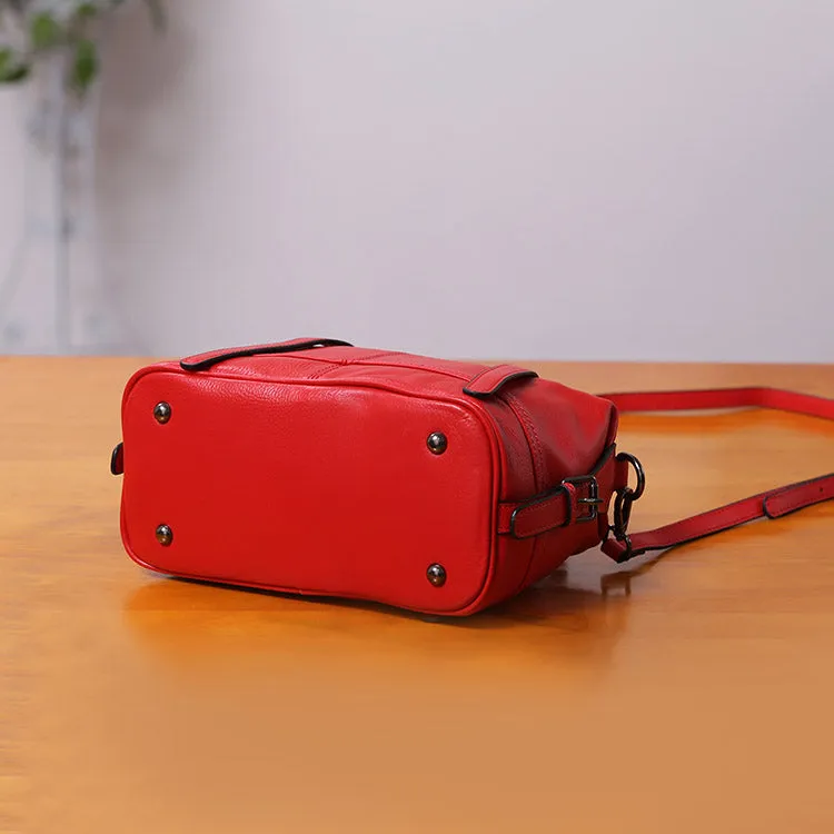 Genuine Leather Ladies Handbags Crossbody Bags Purse for Women