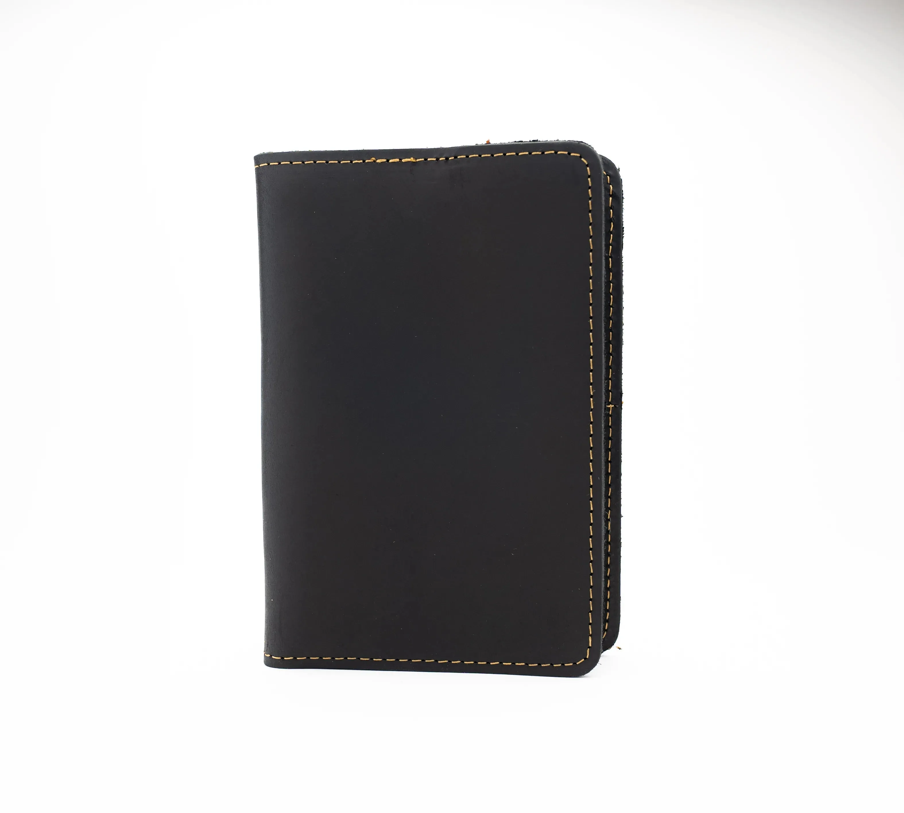 Genuine Leather Passport Holder Navy