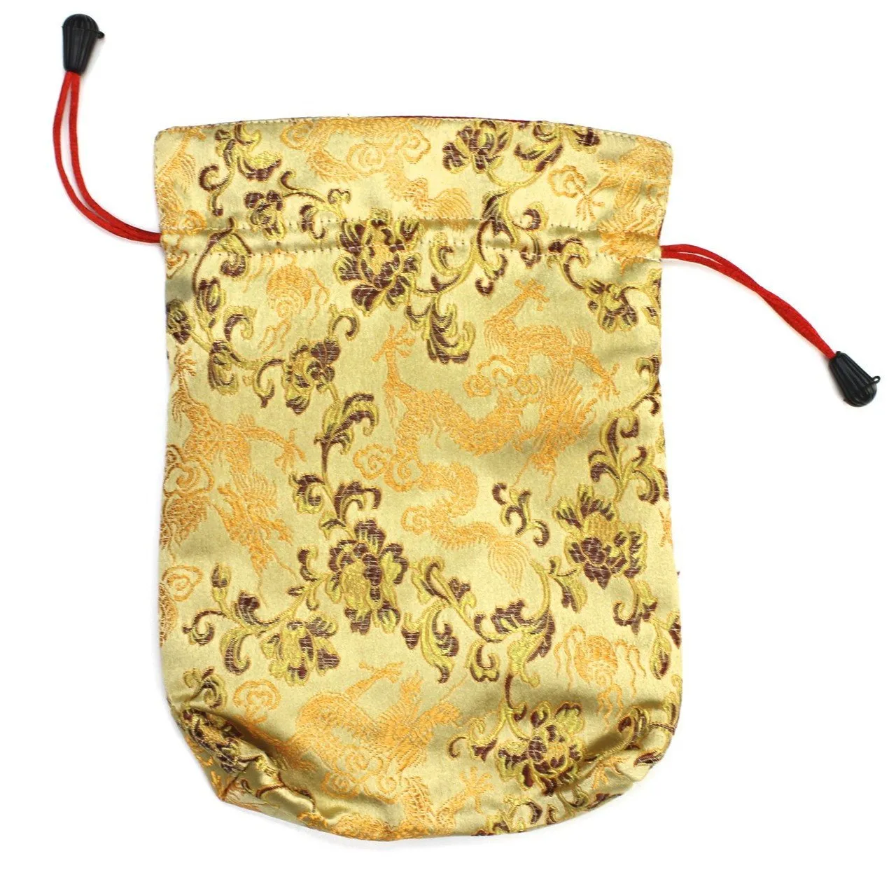 Golden Lotus Mala Bag