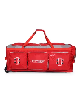 Gray Nicolls GN 8 Test Cricket Kit Bag - Wheelie - Large - Red
