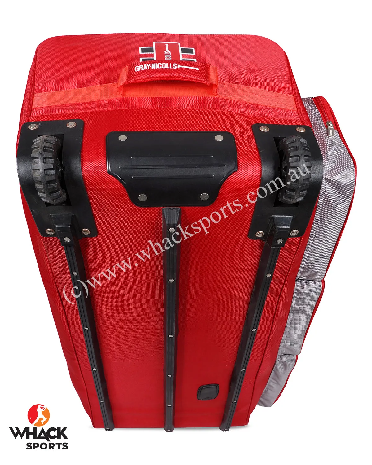 Gray Nicolls GN 8 Test Cricket Kit Bag - Wheelie - Large - Red