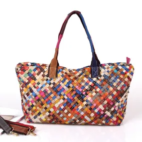 Hand-woven bags - color bags