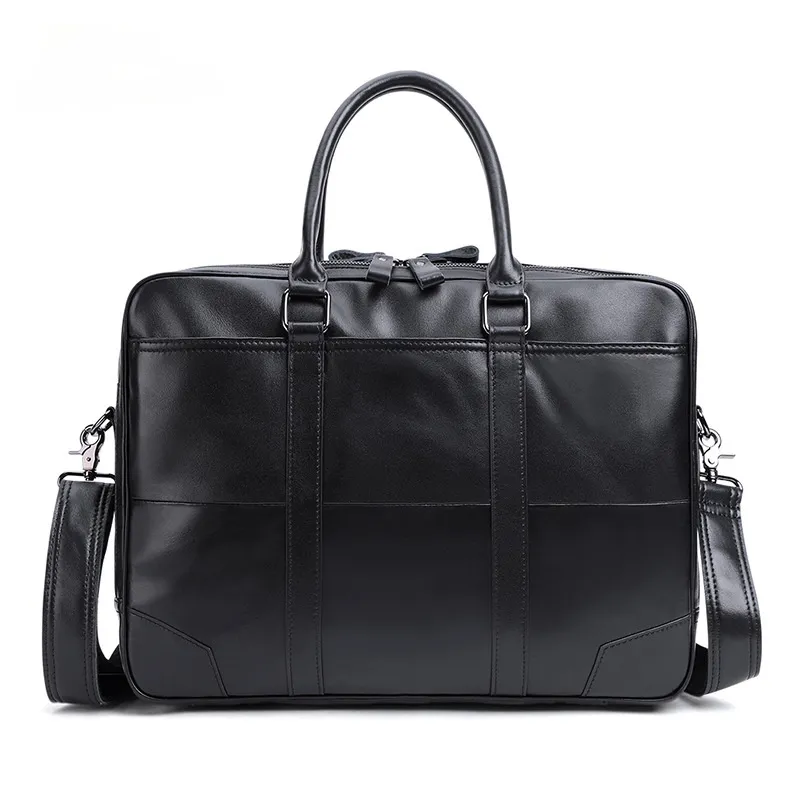 Handmade Leather Business Laptop Bag Briefcase