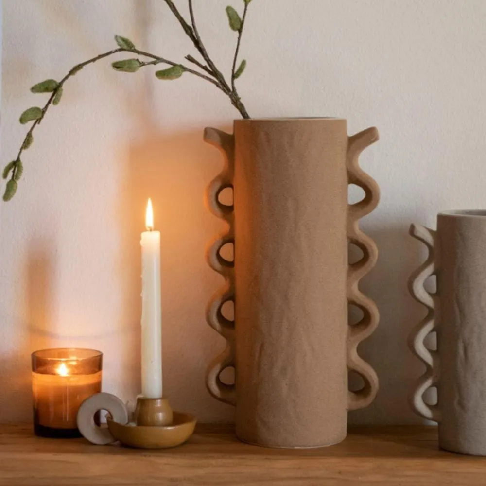 Heidi Terracotta Candle Holder