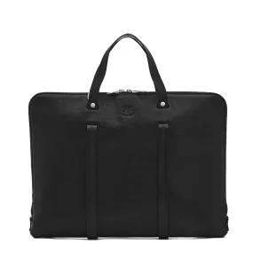Il Bisonte 'Trebbio' Briefcase - Black