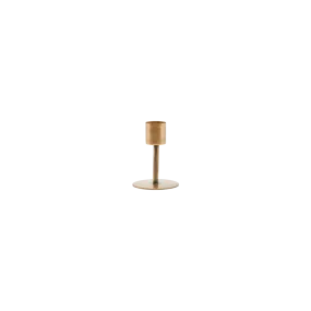 Iron Candle Stand | Brass 7x5cm