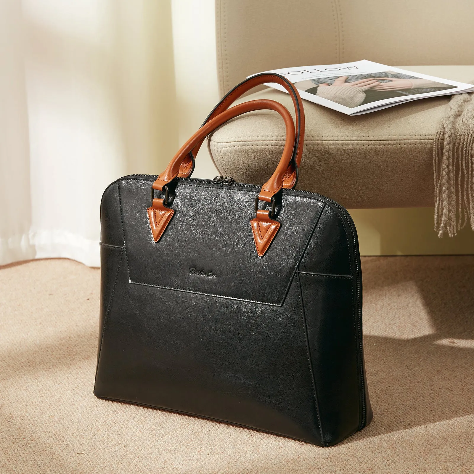 Jasmina Versatile Briefcases - Quality And Details