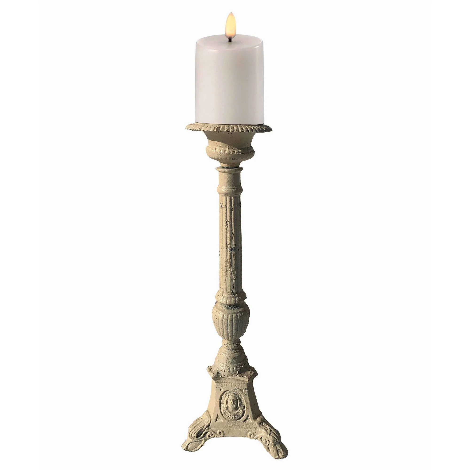 Johan Cast Iron Candlesticks (Set of 2)