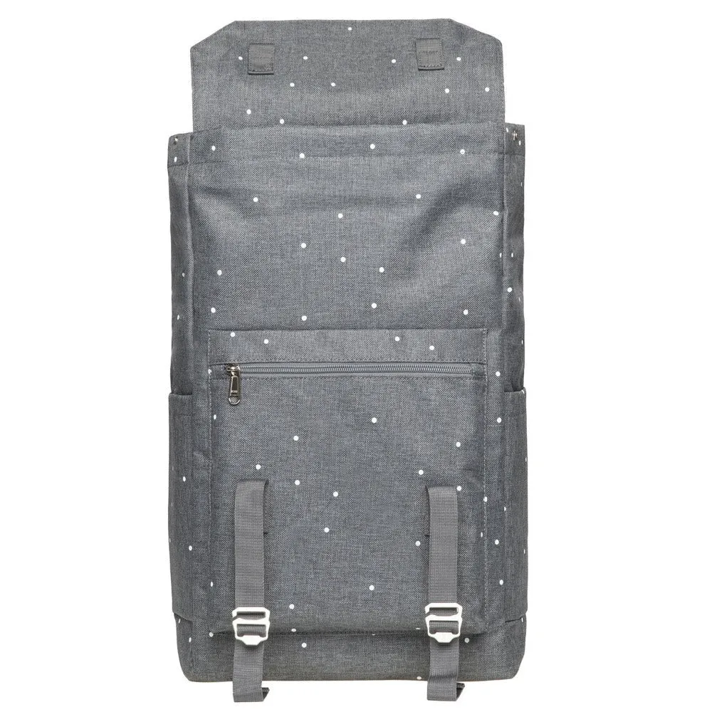 KAUKKO Backpack for city trips, KF14 ( Grey-2/ 21L )