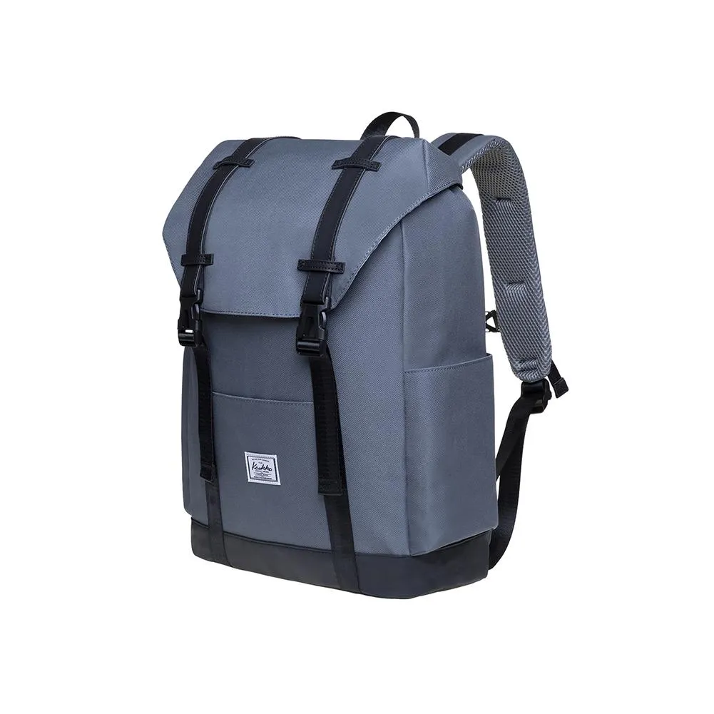 KAUKKO Backpack for city trips, KS12 ( Grey /20.6 L  )