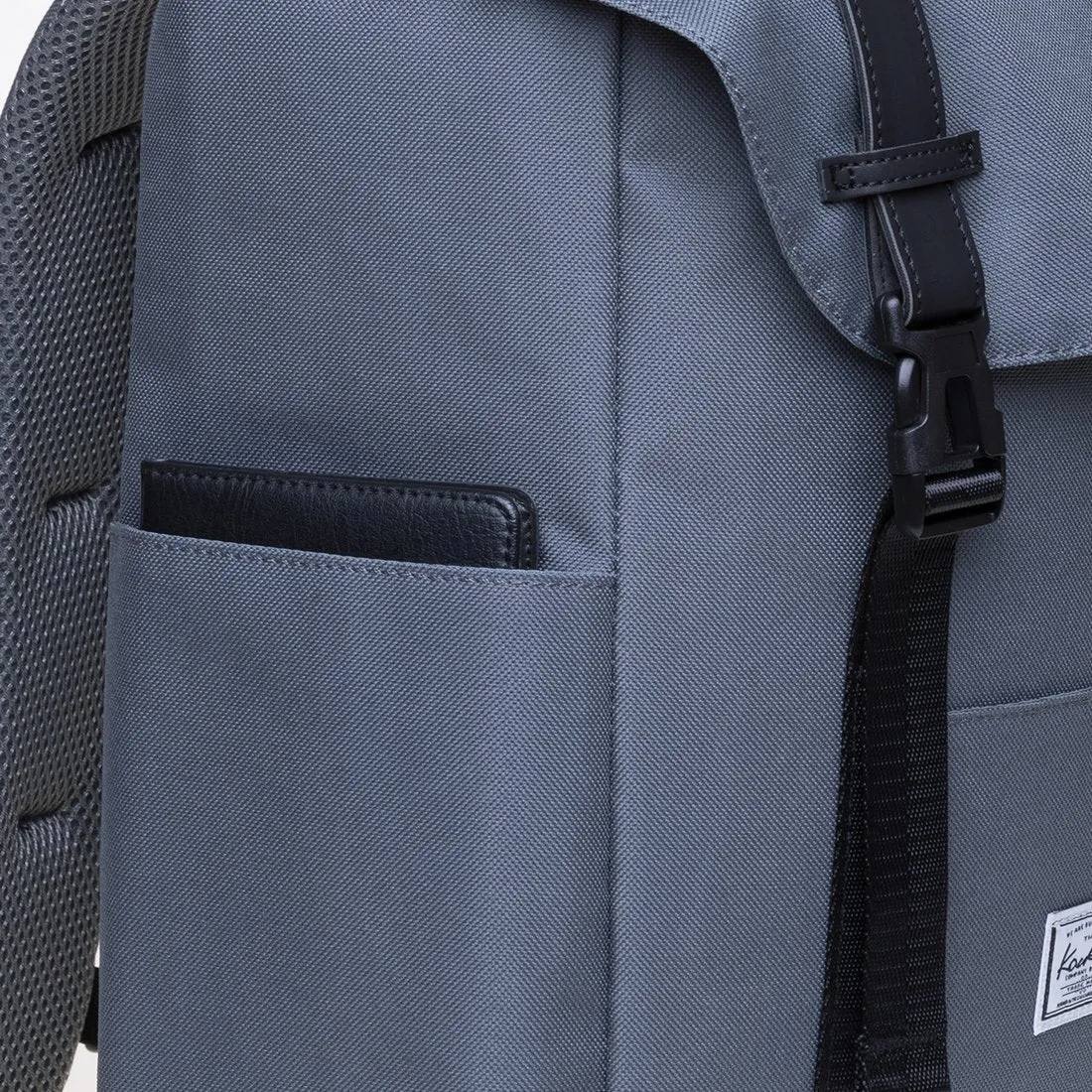 KAUKKO Backpack for city trips, KS12 ( Grey /20.6 L  )