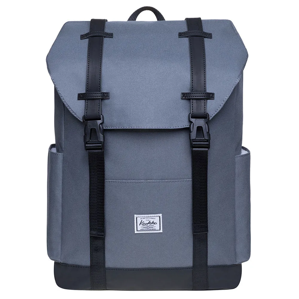 KAUKKO Backpack for city trips, KS12 ( Grey /20.6 L  )