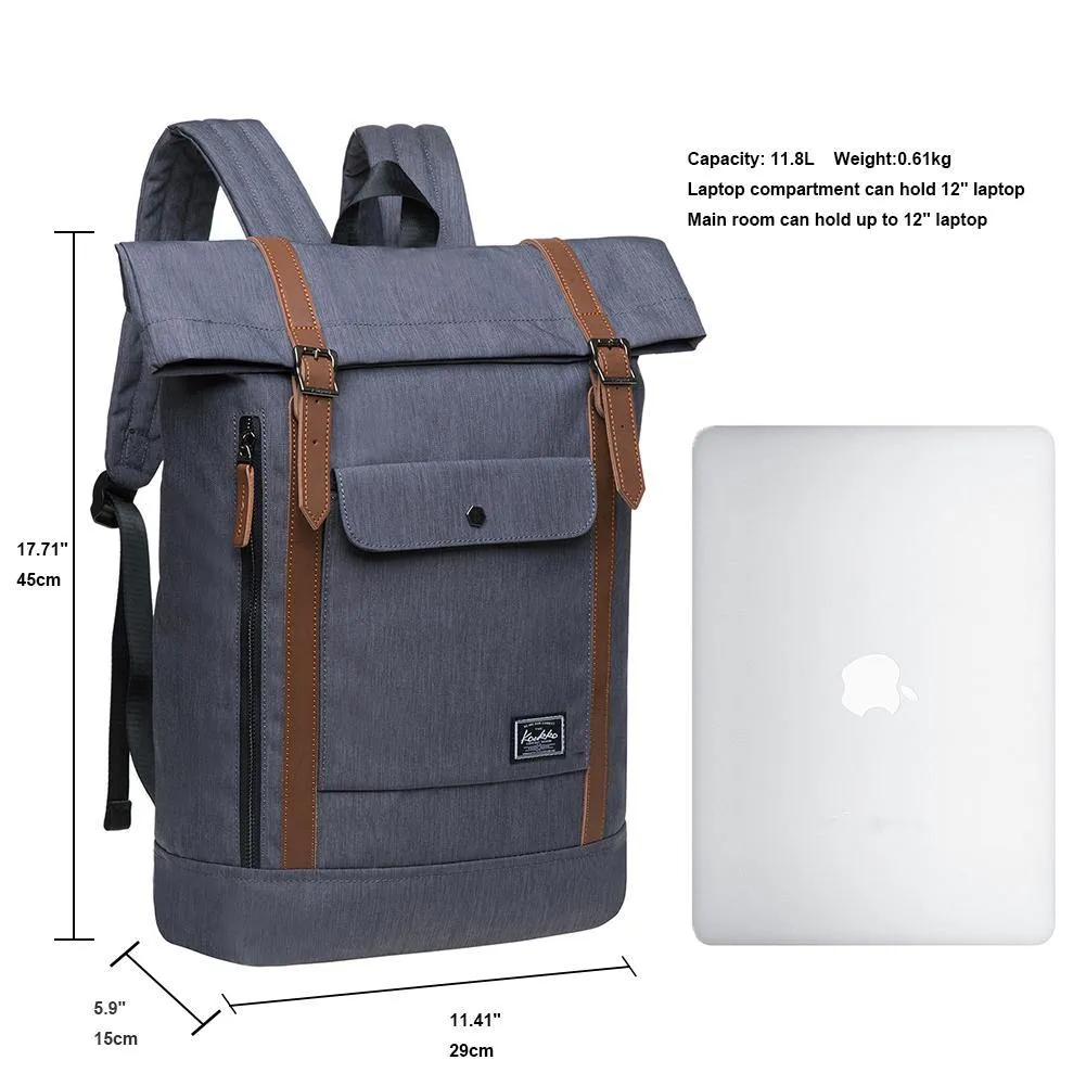 KAUKKO Backpack for Hiking Tours, KF05-2( Grey / 11.8L )