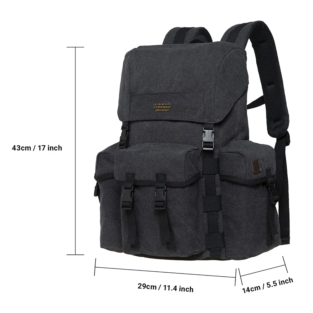 KAUKKO Men's Women's School backpack hiking backpack travel bag laptop backpack outdoor sports leisure daypacks