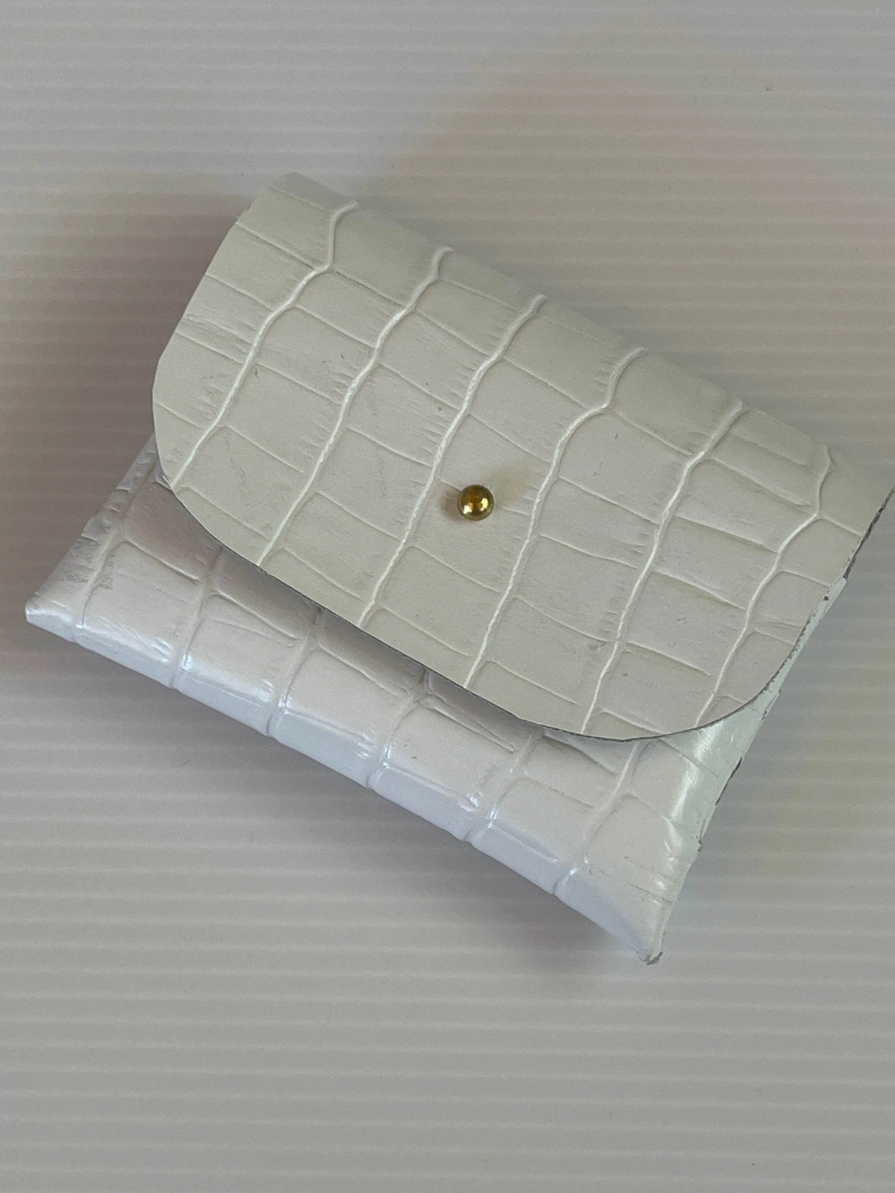 Leather or Synthetic Card Holder in Two Sizes