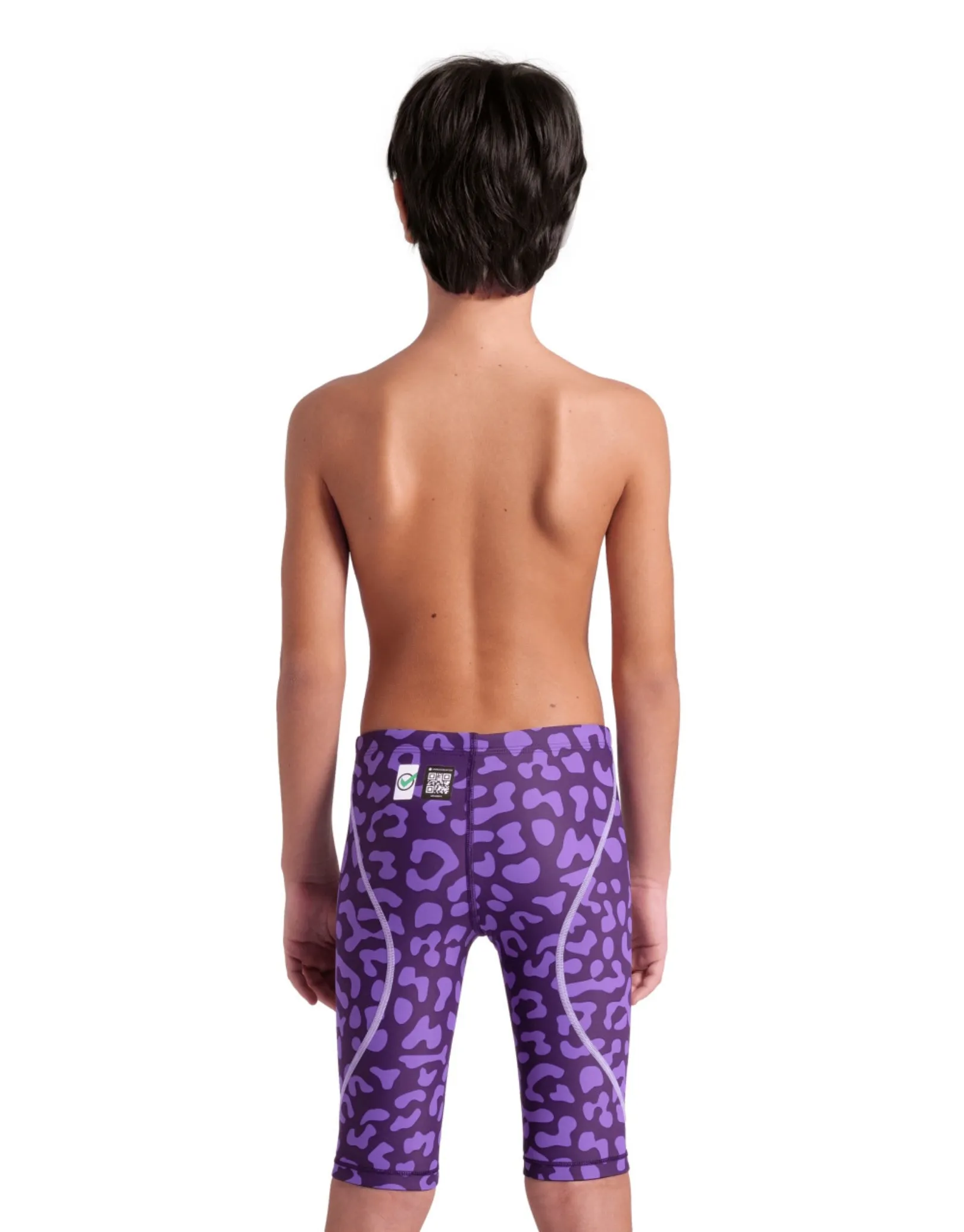 Limited Edition Boys Powerskin ST NEXT Jammer - Leopard Skin Violet