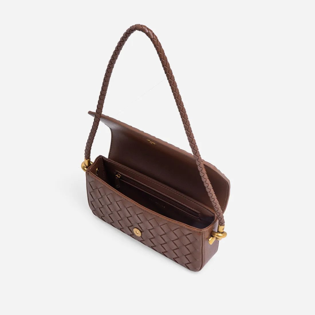 Lucca Woven Shoulder Bag