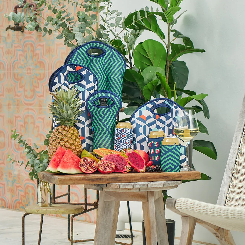 Lunch Bag - Neoprene - Jungle Snake