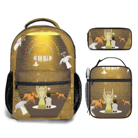 Making Jesus Merry Like Daniel 3-Piece Backpack