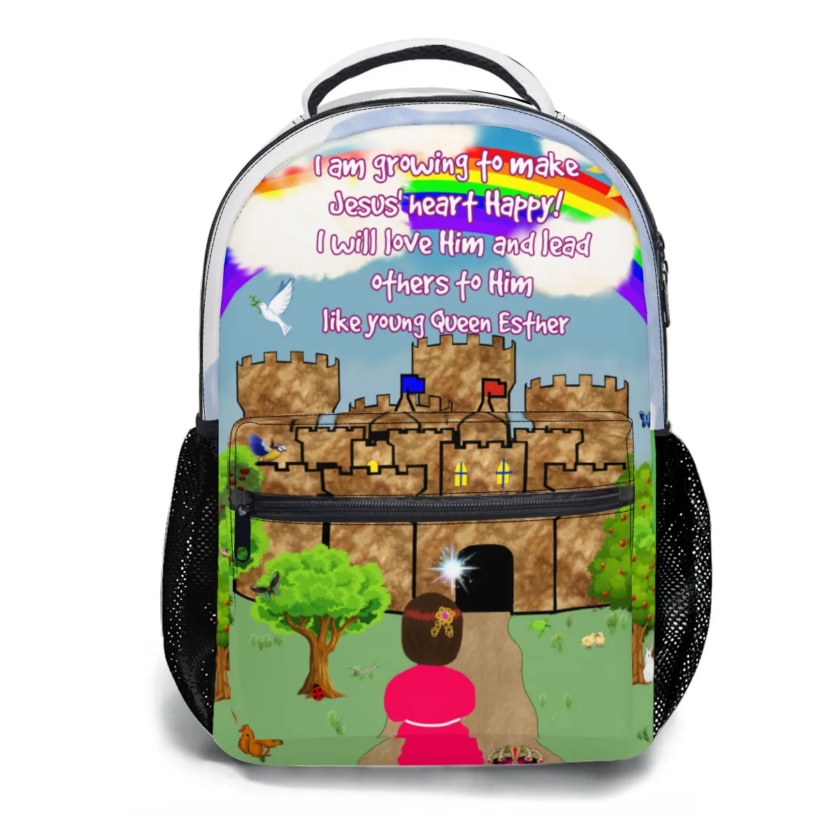 Making Jesus Merry Like Queen Esther 3-Piece Backpack