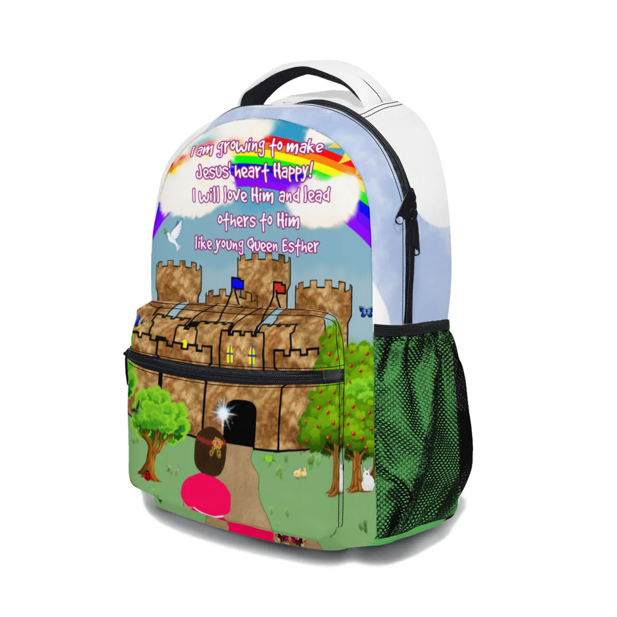 Making Jesus Merry Like Queen Esther 3-Piece Backpack