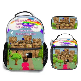 Making Jesus Merry Like Queen Esther 3-Piece Backpack