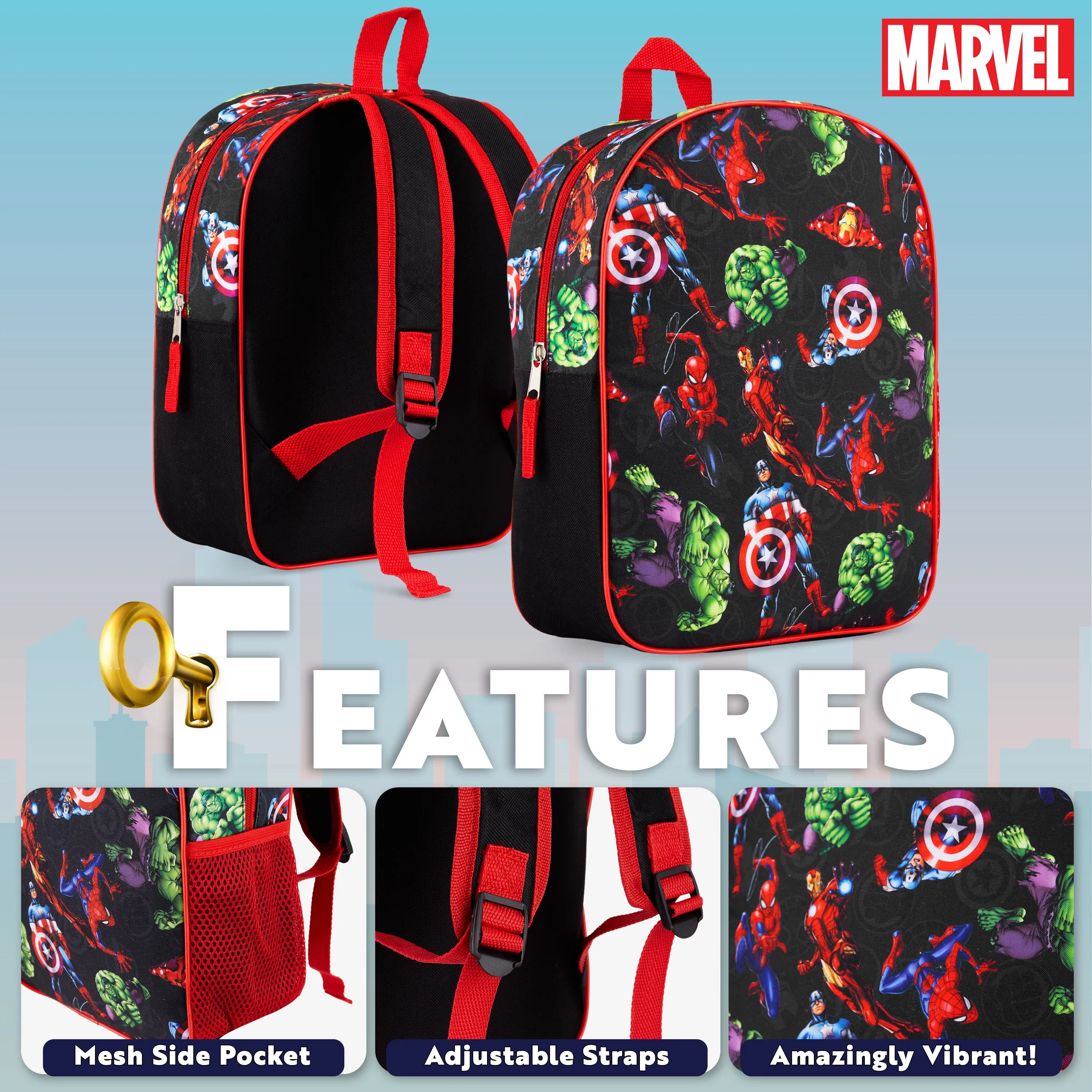 Marvel Avengers Backpack for Boys