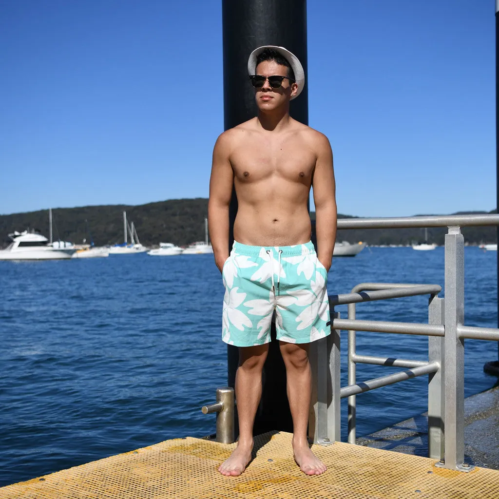 Men's 6'' Volley Swim Shorts-Clover