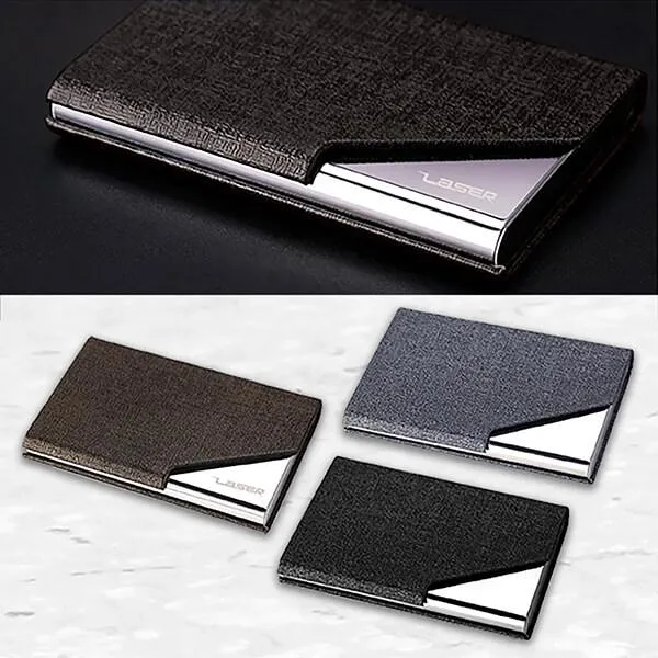 Metal Name Card Holder (H)