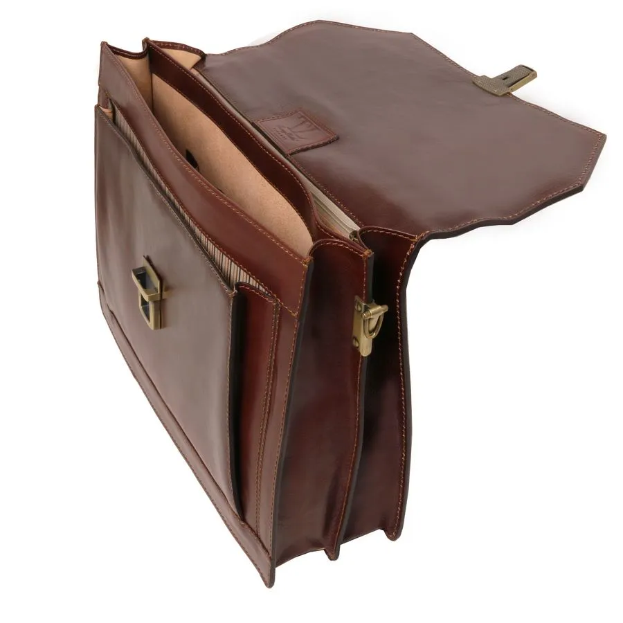 Napoli Premium Leather Briefcase