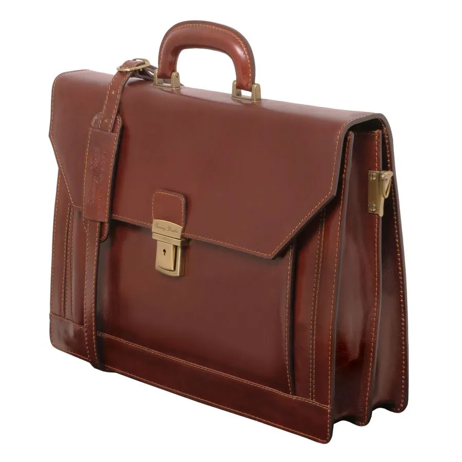 Napoli Premium Leather Briefcase