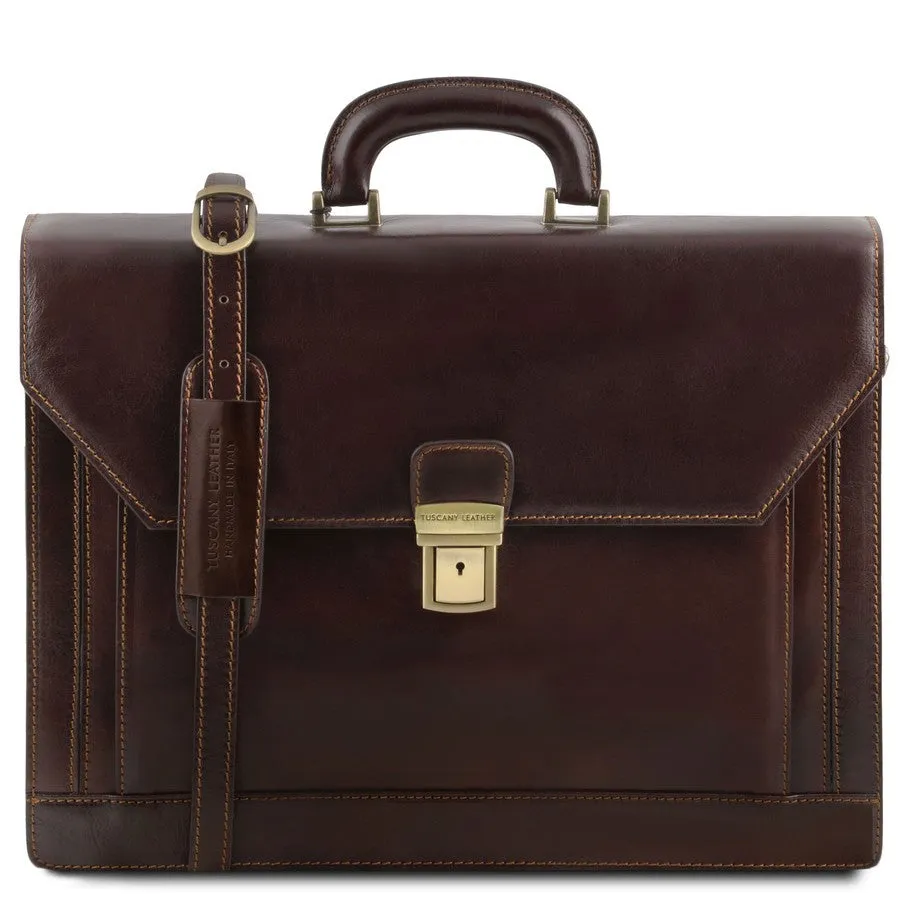 Napoli Premium Leather Briefcase