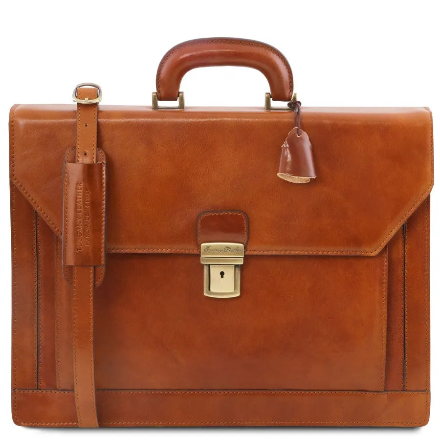 Napoli Premium Leather Briefcase