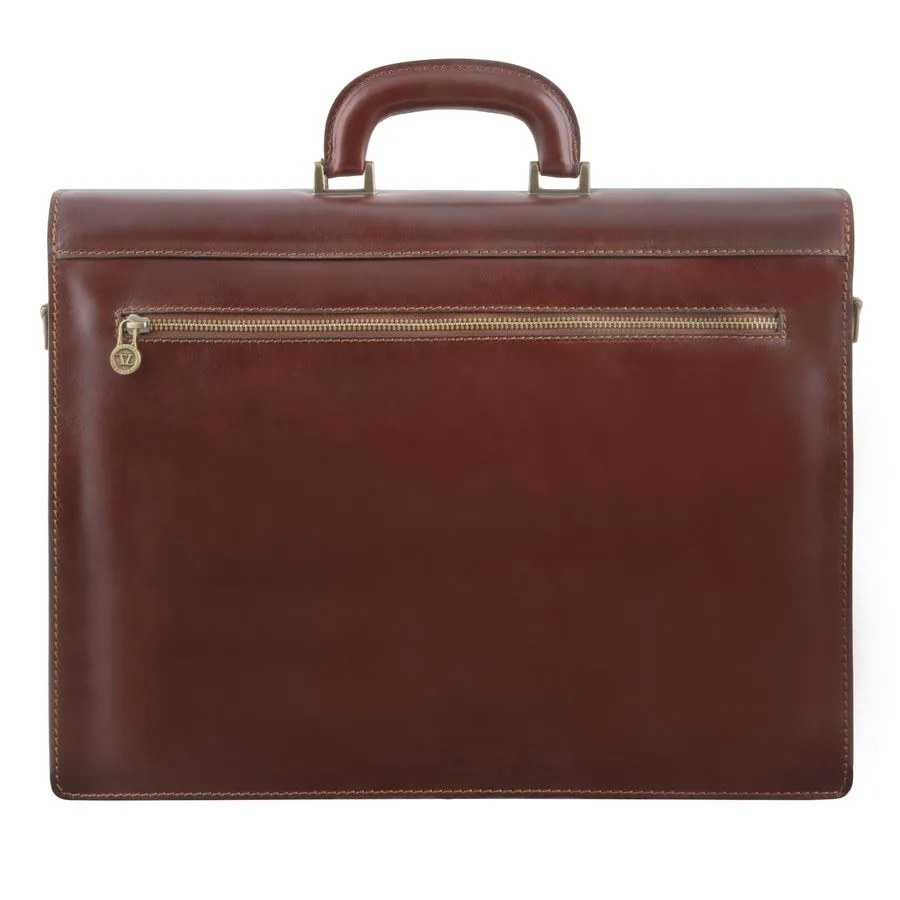 Napoli Premium Leather Briefcase