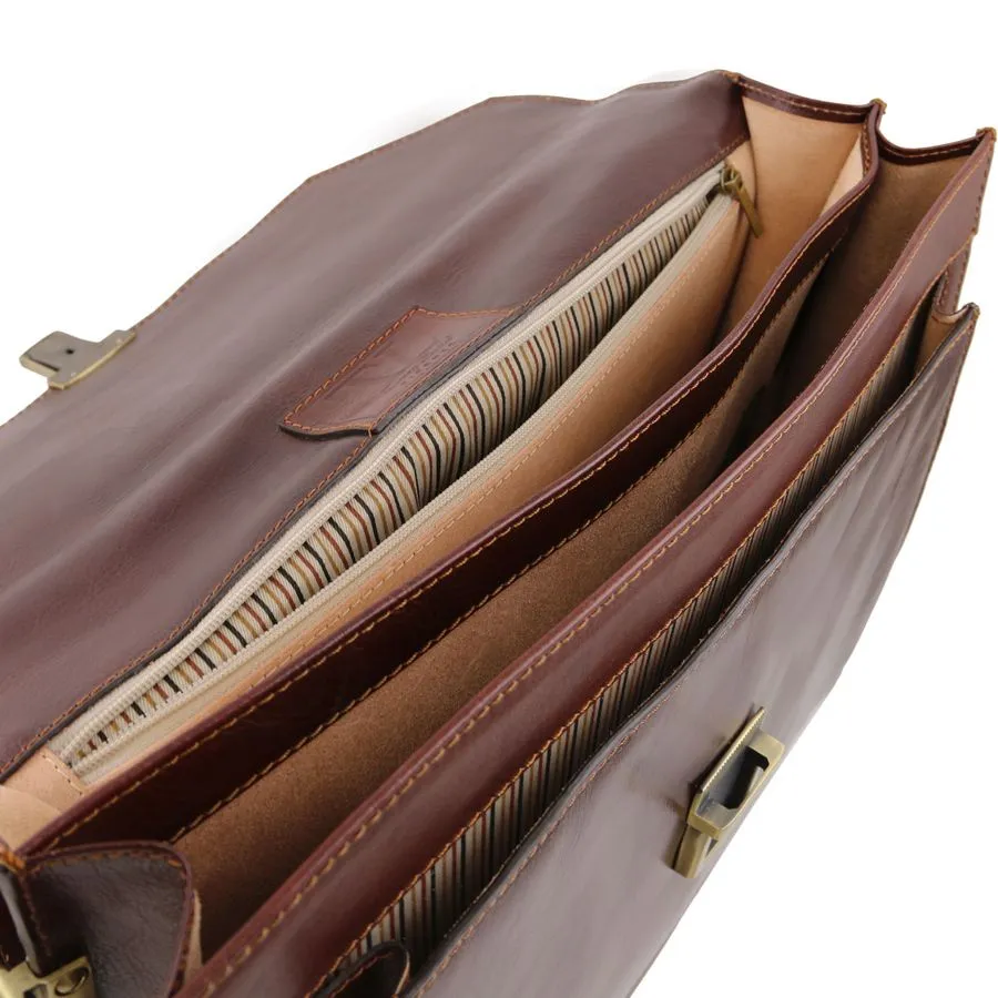 Napoli Premium Leather Briefcase