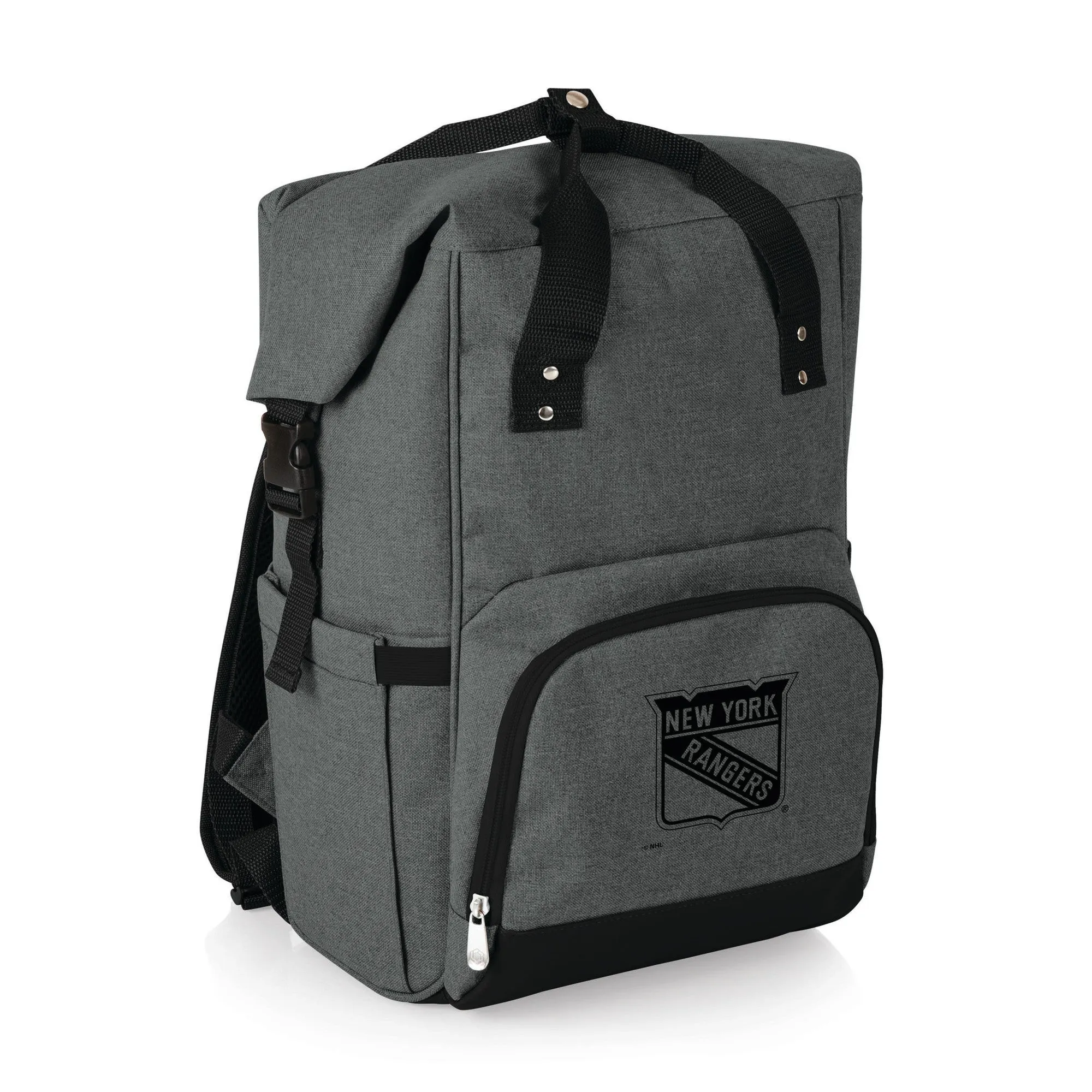 New York Rangers - On The Go Roll-Top Backpack Cooler