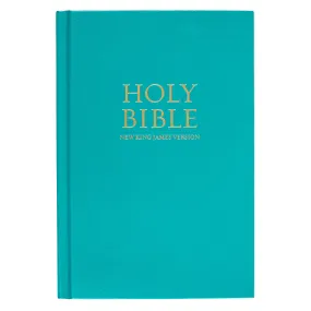 NKJV Teal Hardcover Bible