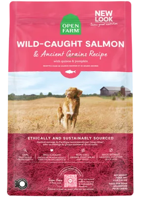 Open Farm Wild-Caught Salmon and Ancient Grains Dry Dog Food