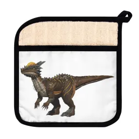 Pachycephalosaurus Pot Holder with Pocket