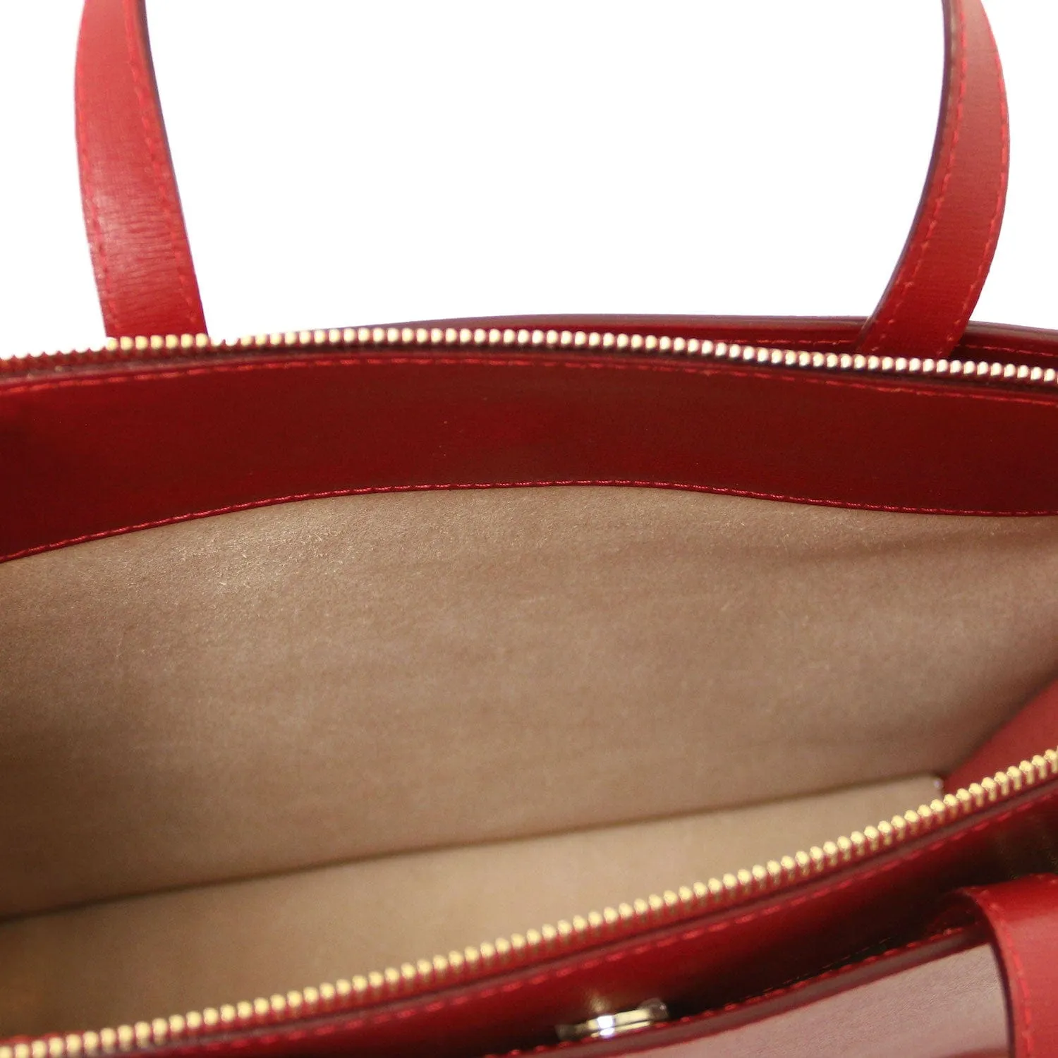 Palermo - Saffiano Italian leather briefcase 3-compartment for women | TL141369