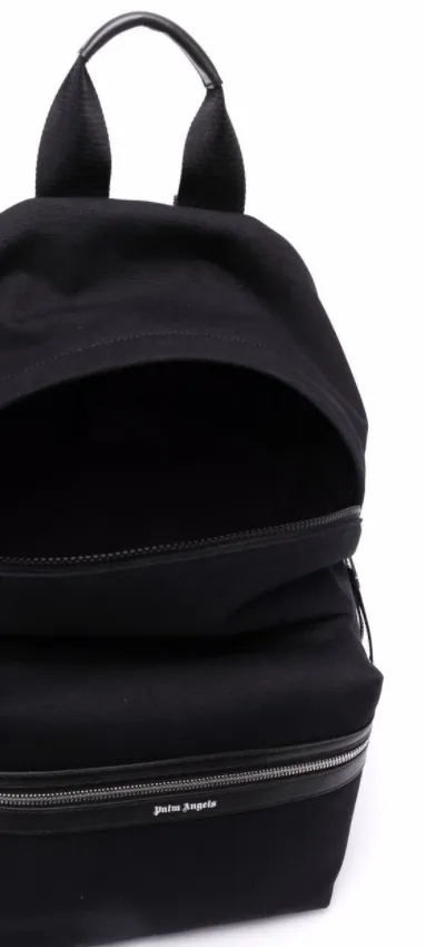 PALM ANGELS - Classic logo-print backpack