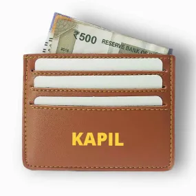 Personalised Visiting Card Holder With Name - Add Name